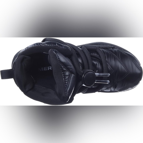 Merrell Cloud Puff Quick Lace Polar Waterproof Weightless Boots - Black sz 8.5US - Picture 7 of 13
